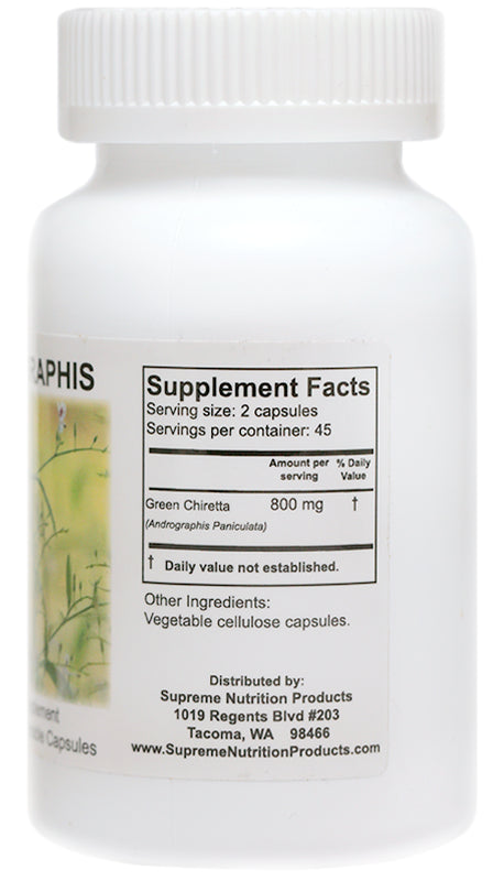 Supreme Nutrition Andrographis - 90 caps