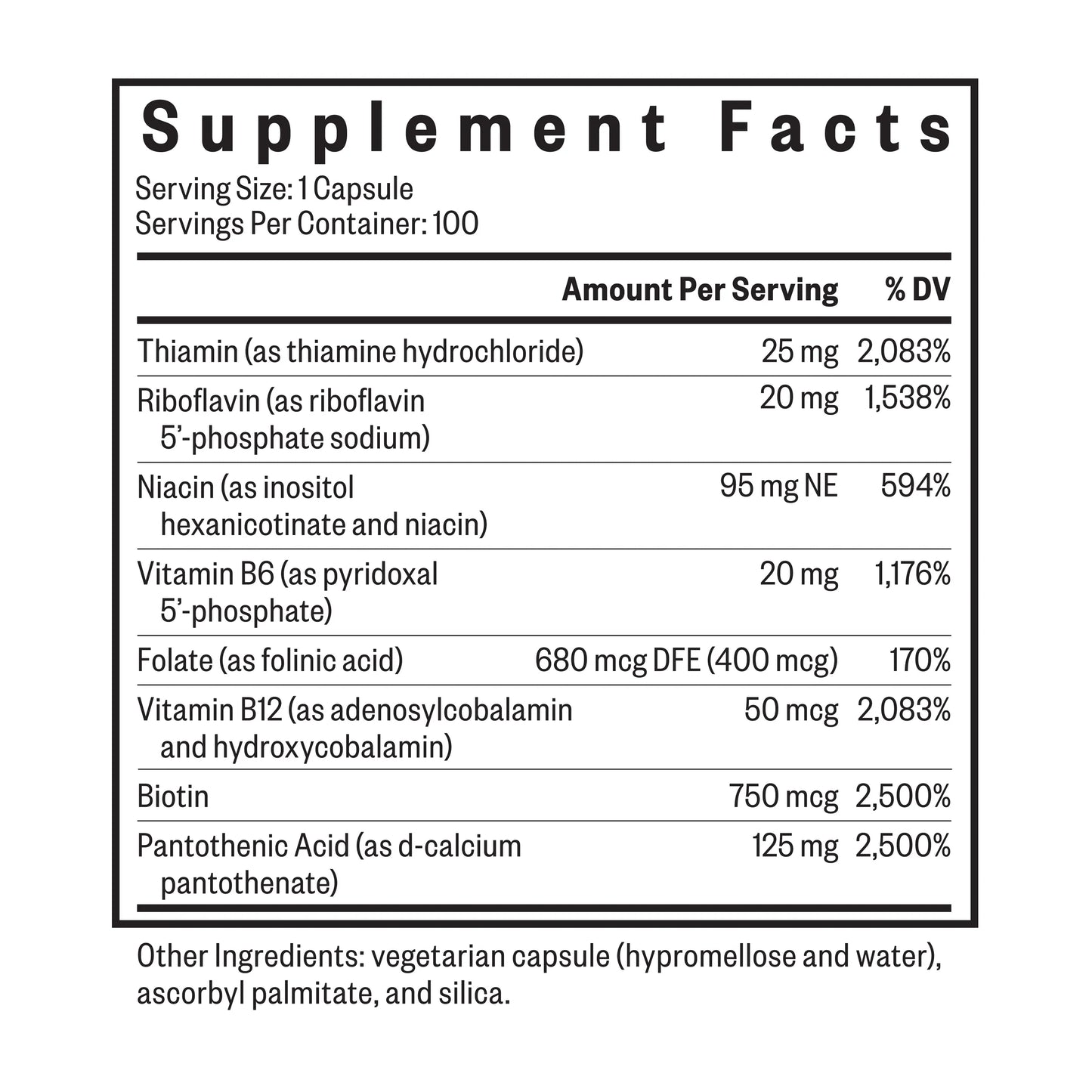 Seeking Health B Complex MF