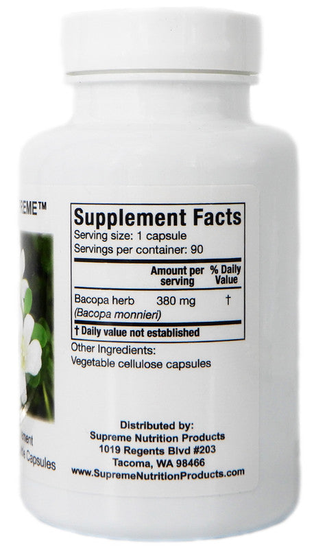 Supreme Nutrition Bacopa - 90 caps