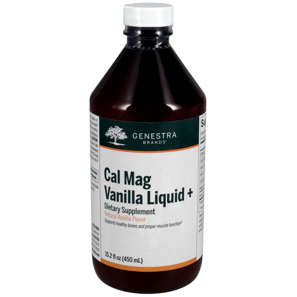 Genestra Cal Mag Vanilla 450 ml (15.22 fl oz)