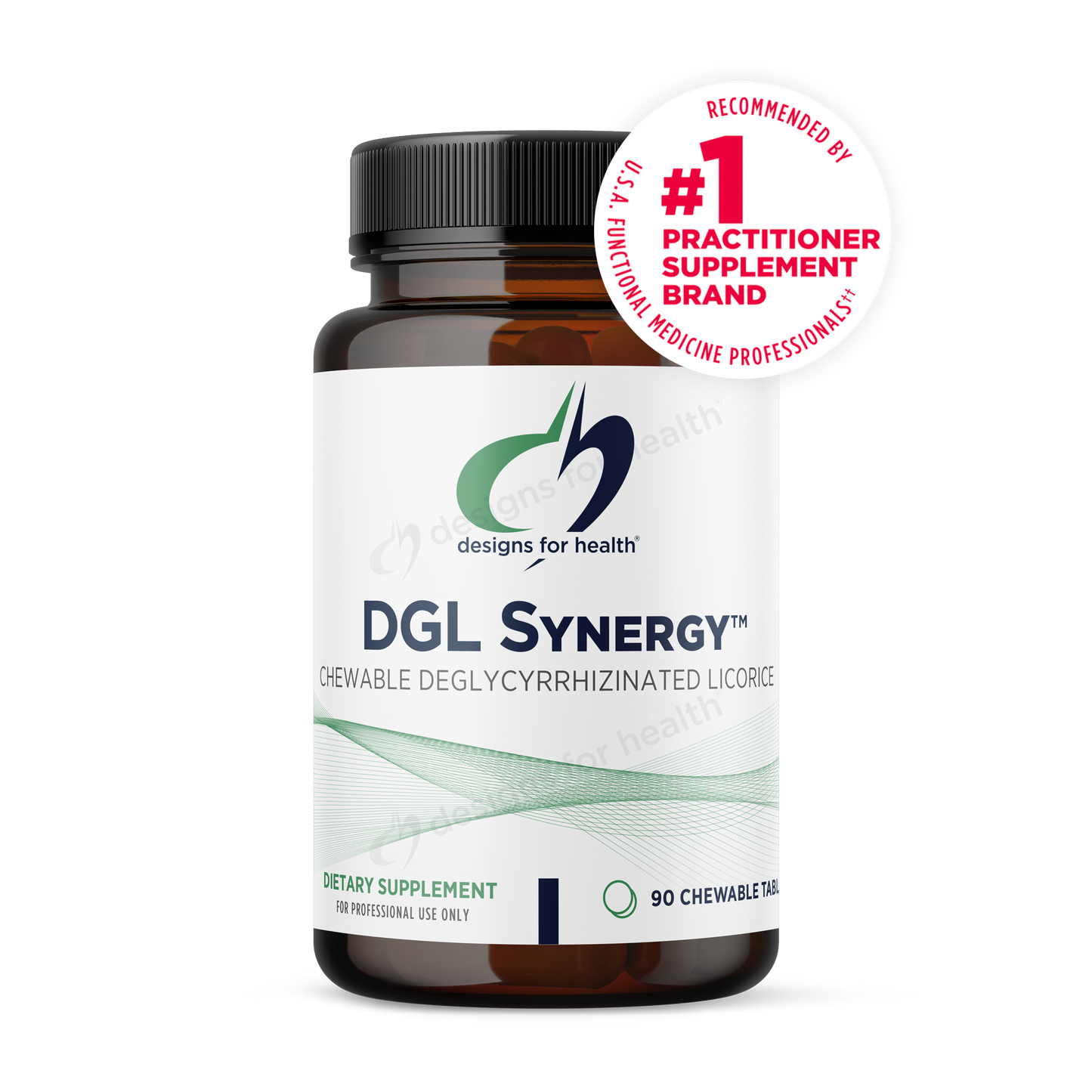 Designs for Health DGL Synergy Chewable - 90 caps