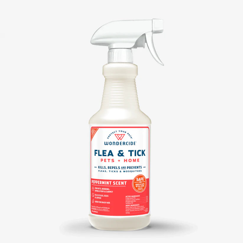 Wondercide Flea & Tick Spray for Pets + Home with Natural Essential Oils - 16 oz.