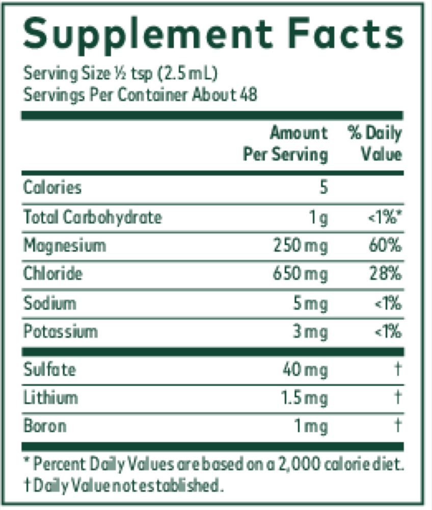 Gaia Liquid Magnesium with Trace Minerals
