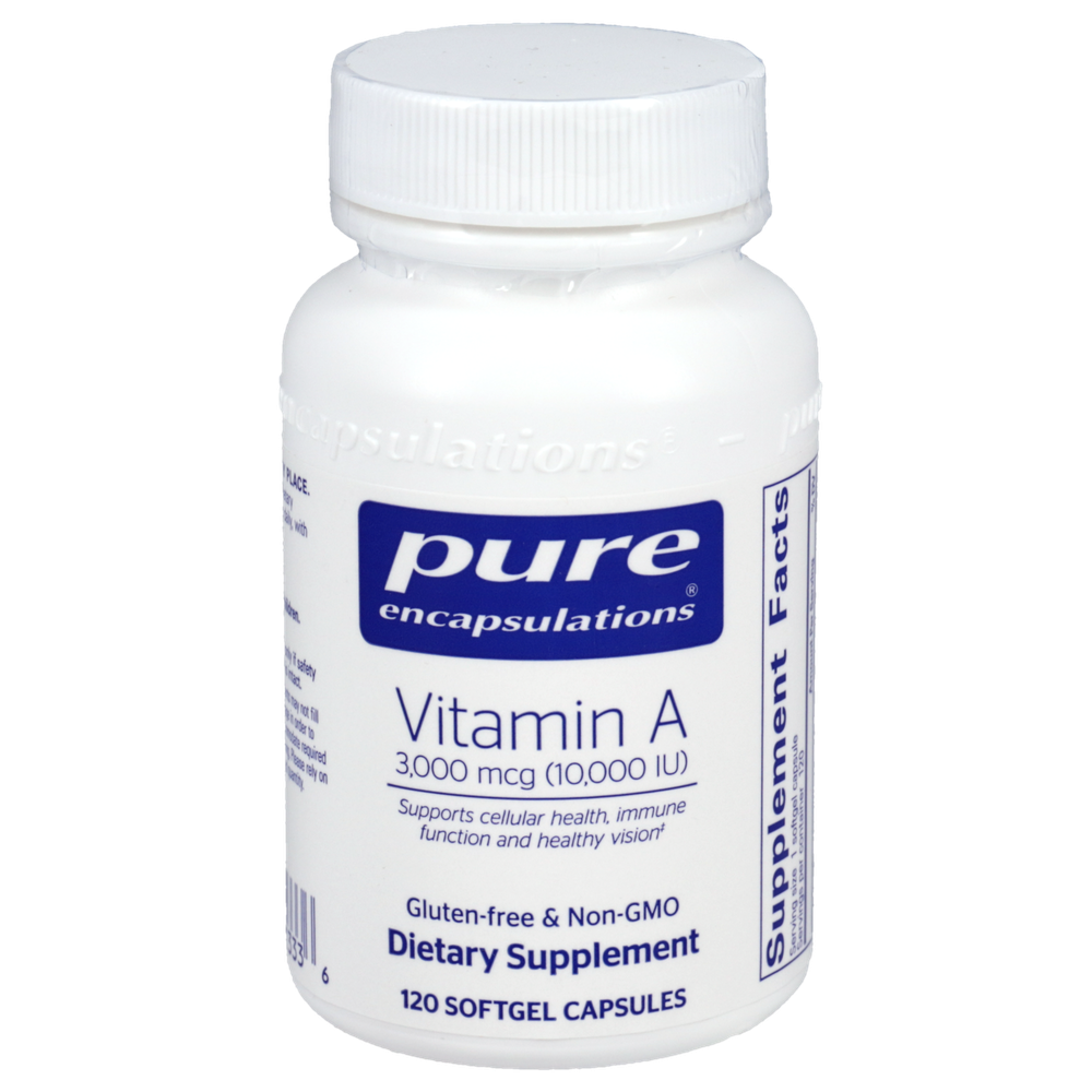 Pure Encapsulations Vitamin A 3,000mcg