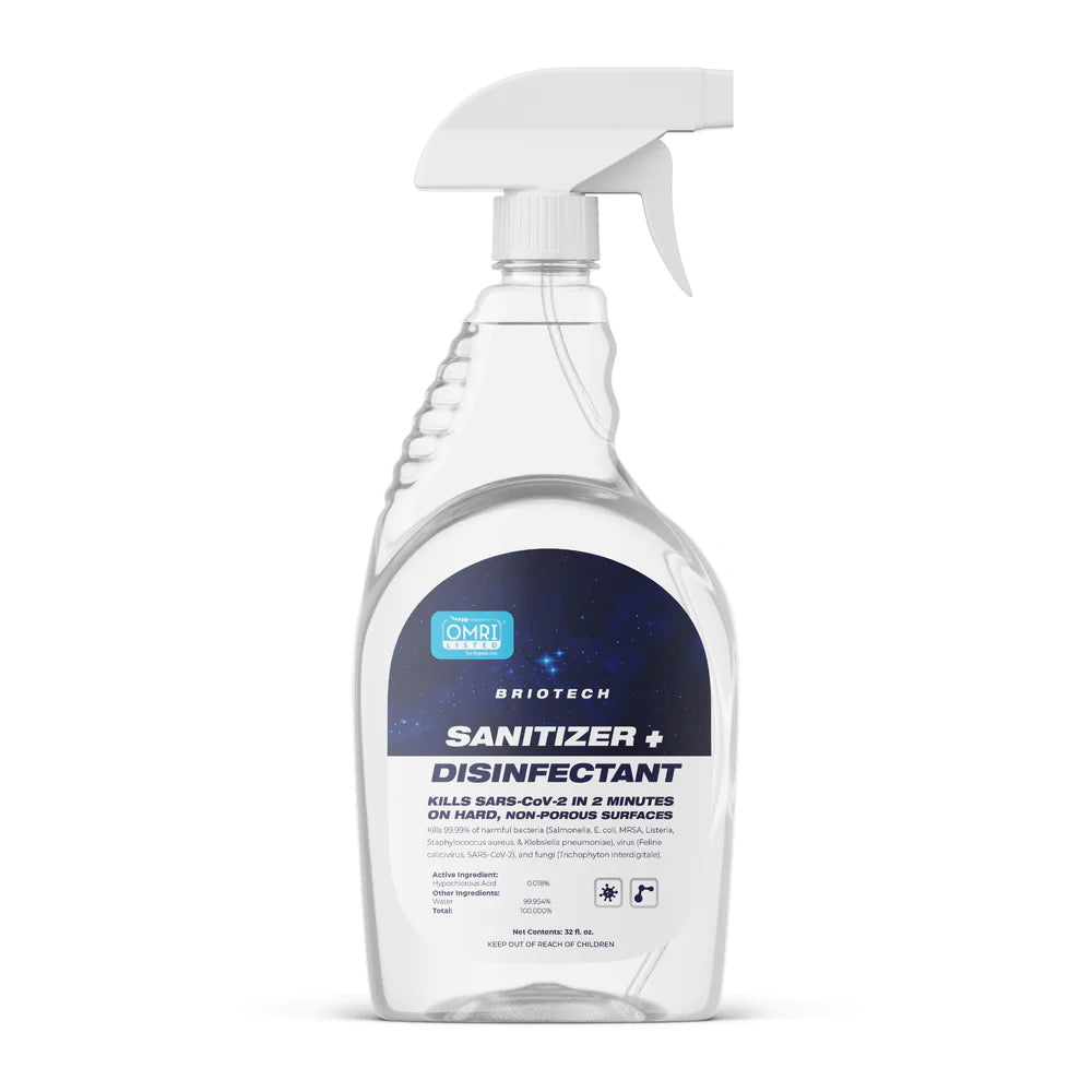 Briotech Sanitzer and Disinfectant 32 oz.