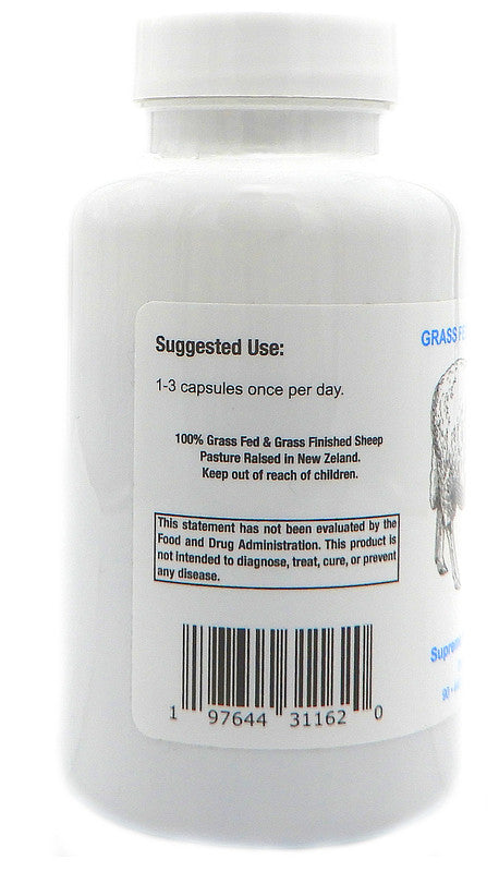 Supreme Nutrition Grass Fed Sheep Testicle - 90 caps