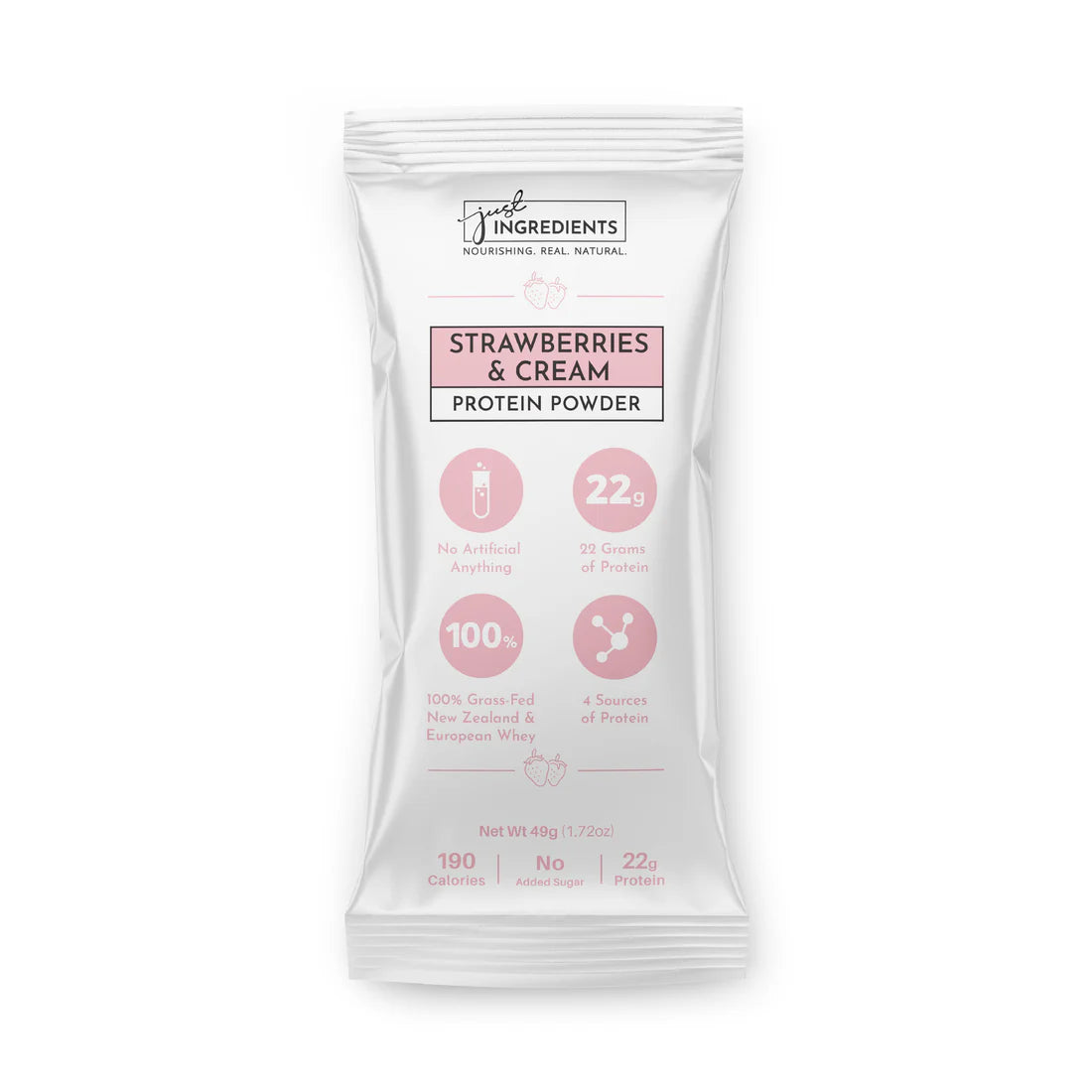 Just Ingredients WHEY Protein Powder Single Serving Stick