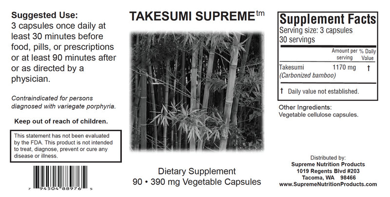 Supreme Nutrition Takesumi Supreme - Capsules
