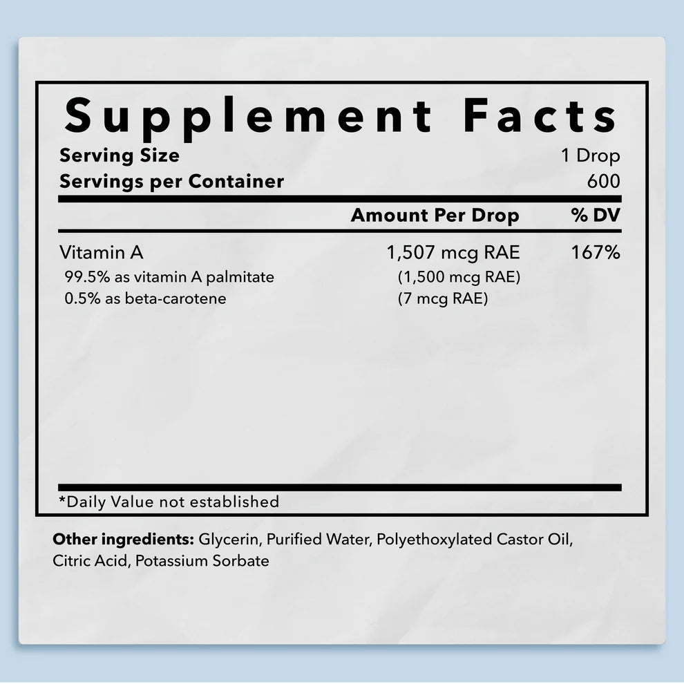 Dr. Green Mom Liquid Vitamin A - 1 oz.