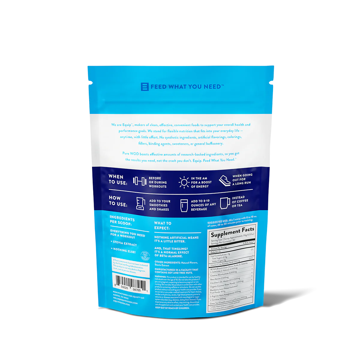 PureWOD Pre-workout