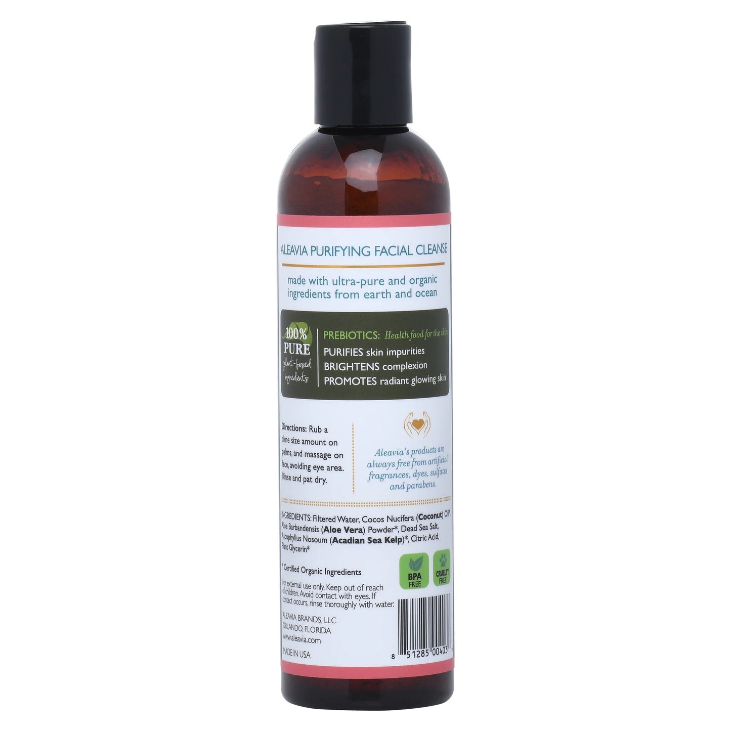 Aleavia Purifying Facial Cleanse - Wholistic Nutrition - Hair, Skin & Body Care - Aleavia