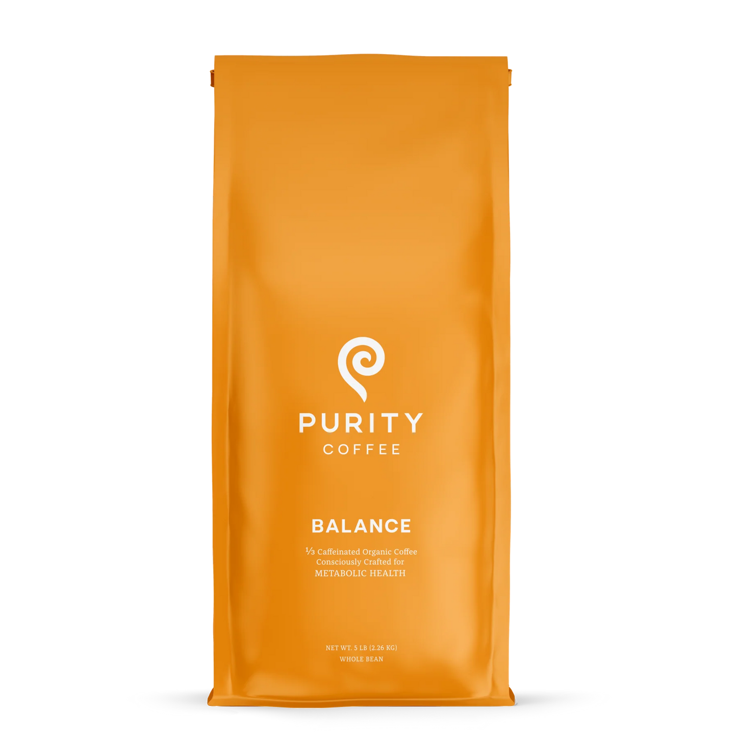 Purity - Organic Whole Bean Coffee - 5# bag