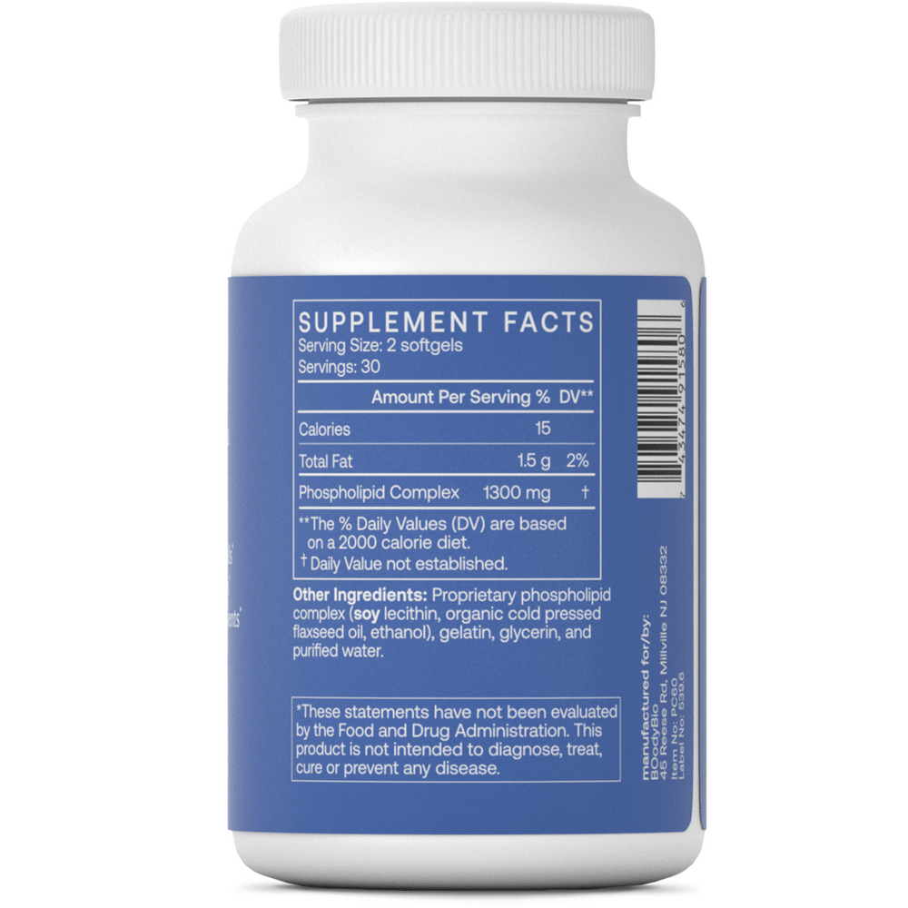 BodyBio PC (60 caps) - Wholistic Nutrition - Wellness Supplements - BodyBio