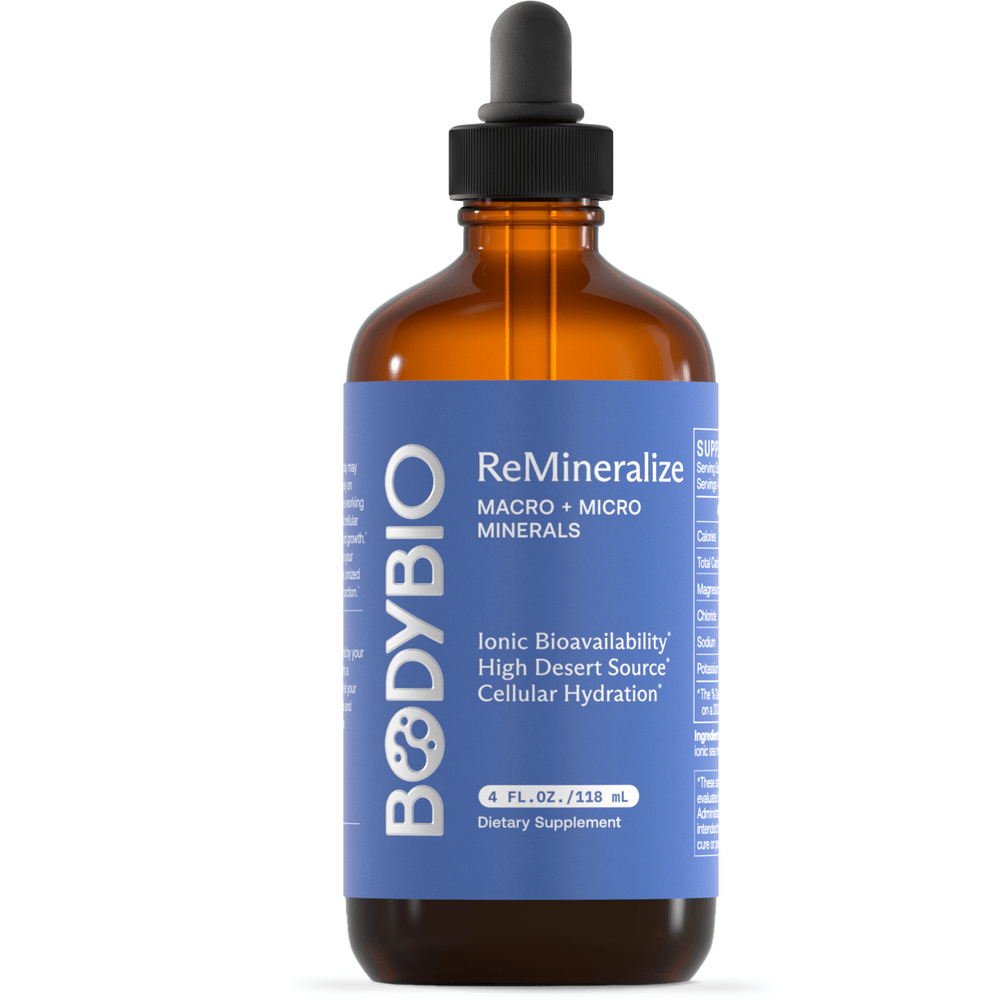 BodyBio ReMineralize Macro + Micro Minerals - Wholistic Nutrition - Minerals & Hydration - BodyBio
