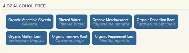 Earthley Pain Potion (Alcohol - Free) - Wholistic Nutrition - Wholistic Medicine Cabinet - Earthley