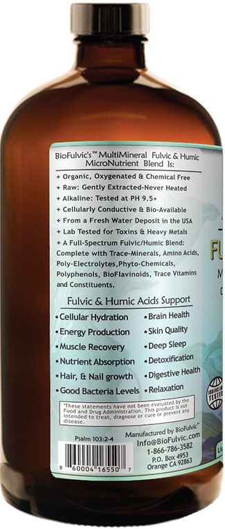 Multimineral Fulvic & Humic Micronutrient Blend
