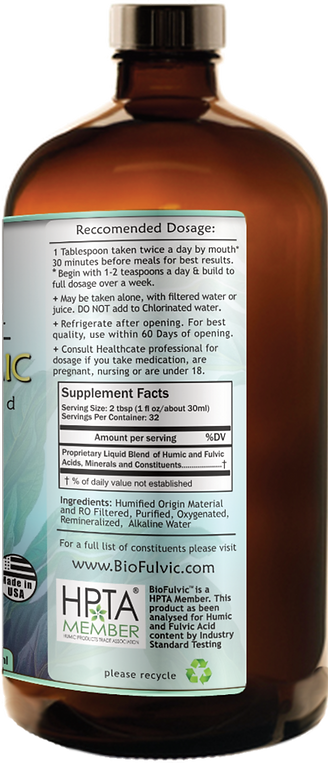 Multimineral Fulvic & Humic Micronutrient Blend