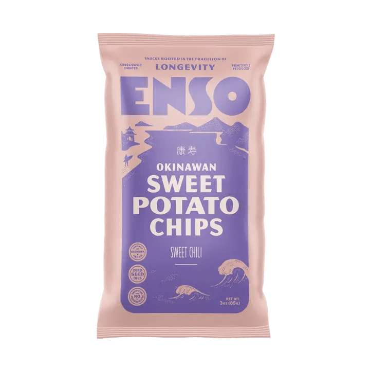 Enso Okinawan Sweet Potato Chips - 3 oz. - Wholistic Nutrition - Snacks - Enso