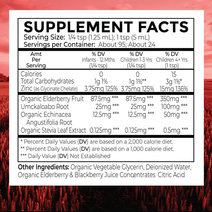 Zinc Defense Immune Liquid Zinc