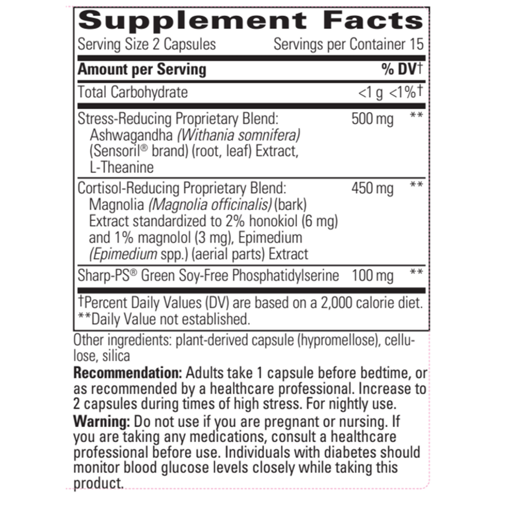 Integrative Therapeutics Allergen Free Cortisol Manager 30 Count - Wholistic Nutrition - Default - Integrative Therapeutics