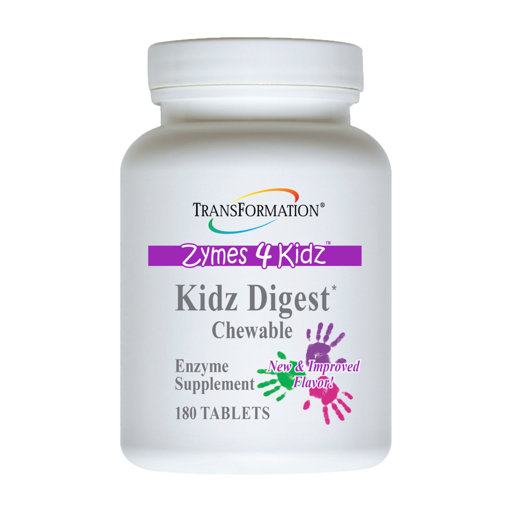 Transformation Enzymes Kidz Digest Chewable - 180 tab