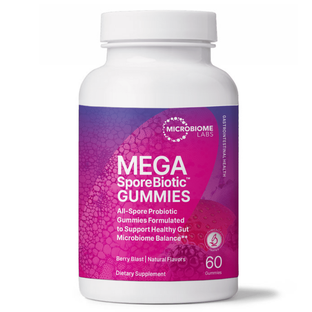 Microbiome Labs Mega SporeBiotic Gummies - Wholistic Nutrition - Microbiome Labs