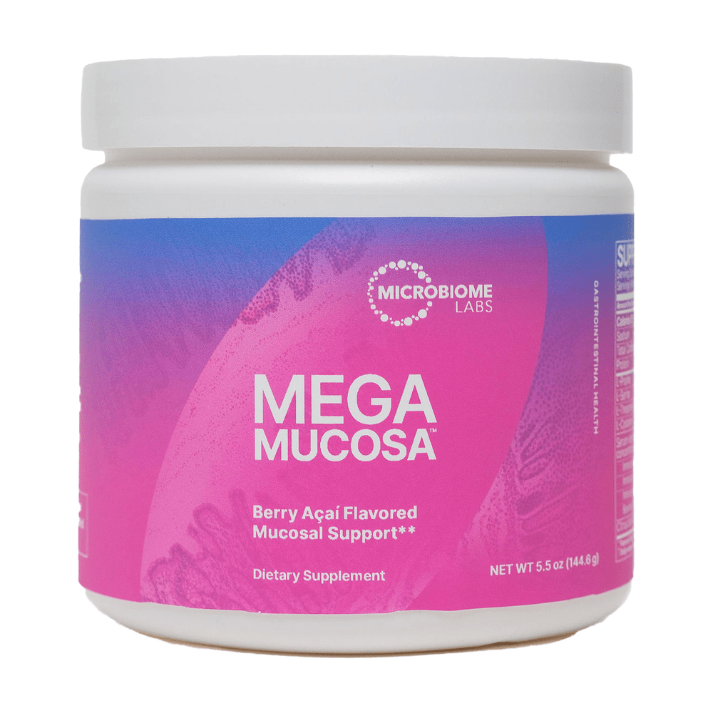 Microbiome Labs MegaMucosa Berry Acai Powder - Wholistic Nutrition - Microbiome Labs