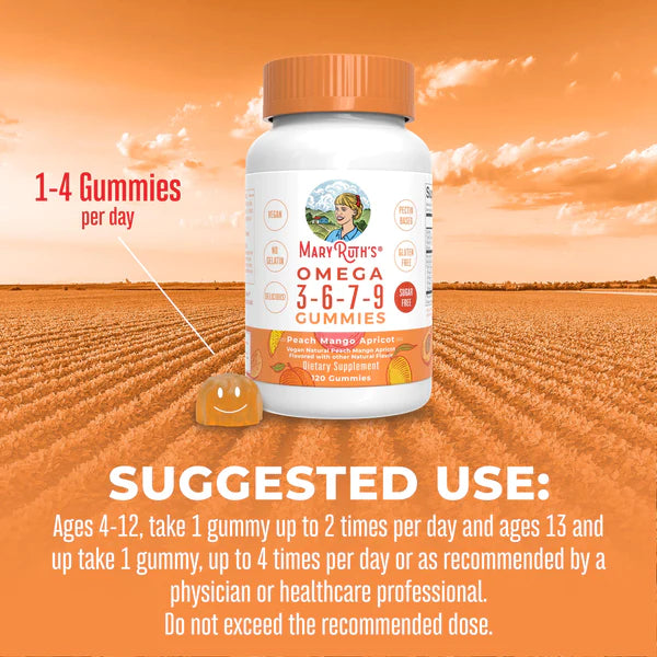 Omega 3-6-7-9 Gummies