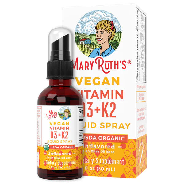 Organic D3 + K2 Spray