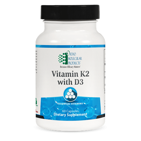 Ortho Molecular Vitamin K2 with D3 - 60 caps - Wholistic Nutrition - Default - Ortho Molecular