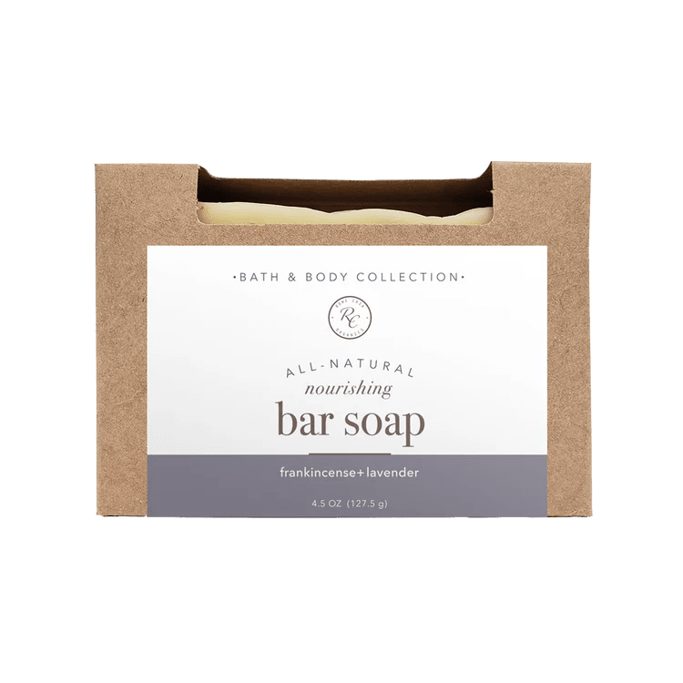 Rowe Casa Bar Soap Frankincense + Lavender - Wholistic Nutrition - Hair, Skin & Body Care - Rowe Casa