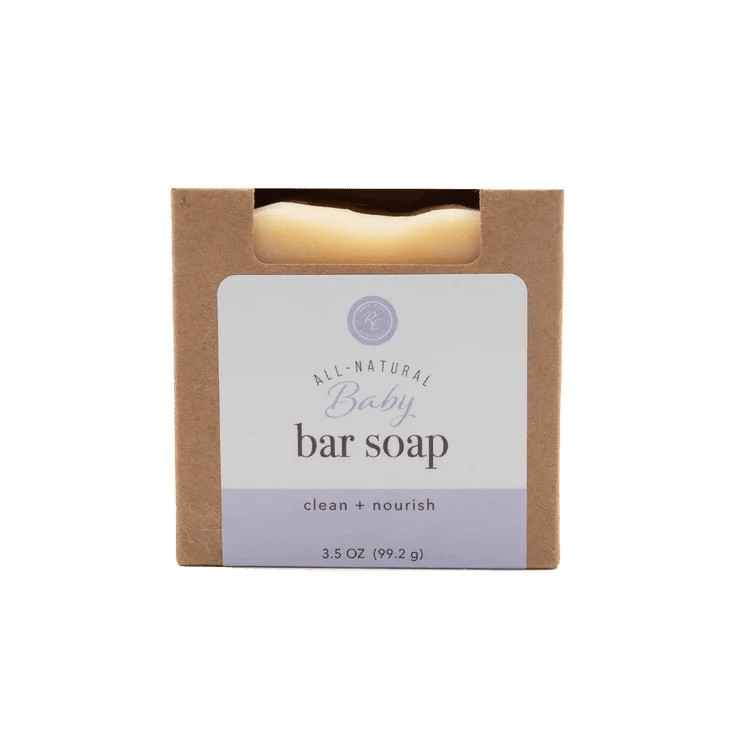 Rowe Casa Unscented Baby Bar Soap - 3.5 Oz - Wholistic Nutrition - Hair, Skin & Body Care - Rowe Casa