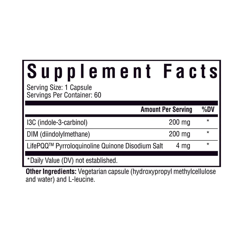 Seeking Health DIM + 13C - Wholistic Nutrition - Wellness Supplements - Seeking Health