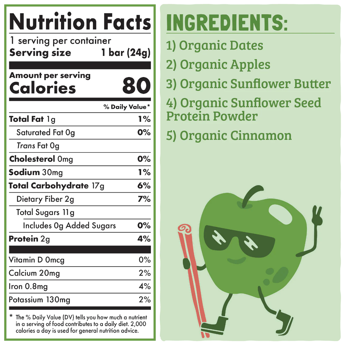Skout Organic Kids Snack Bars 6-pack