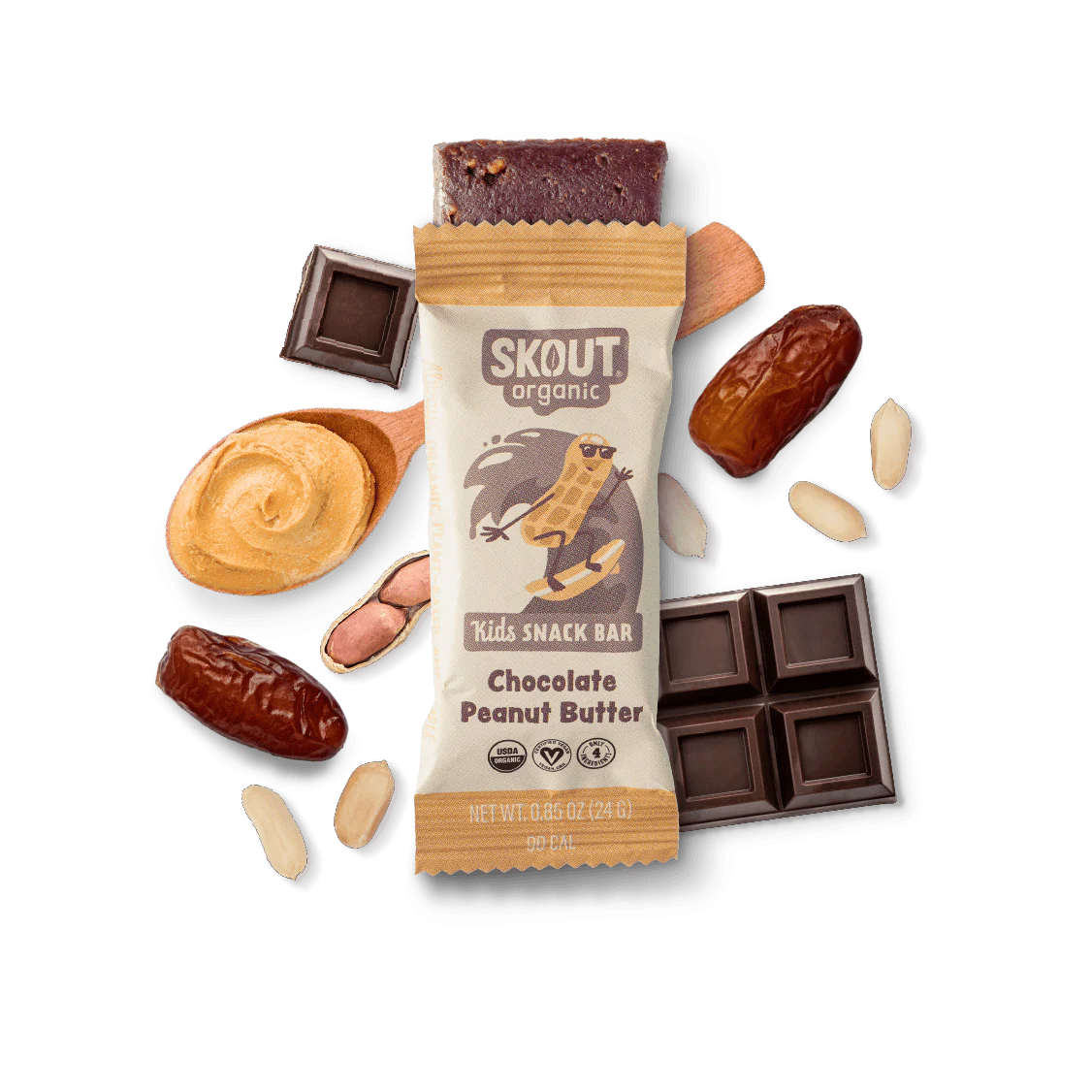 Skout Organic Kids Snack Bars 6-pack