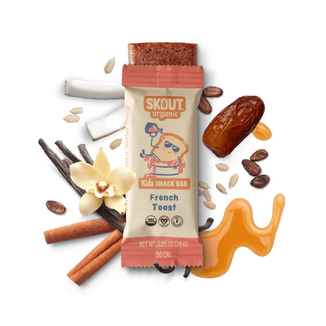 Skout Organic Kids Snack Bars 6-pack