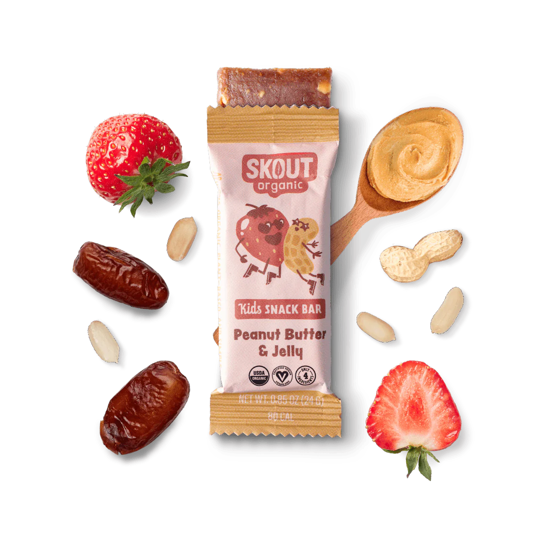 Skout Organic Kids Snack Bars 6-pack