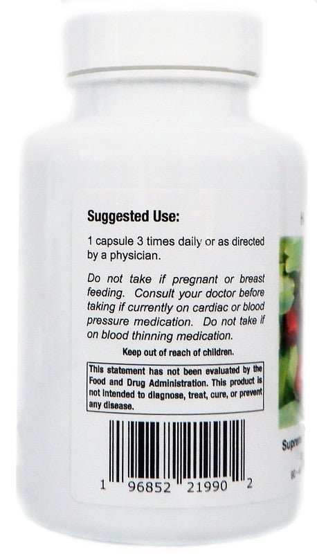 Supreme Nutrition Hawthorn - 90 caps - Wholistic Nutrition - Wellness Supplements - Supreme Nutrition