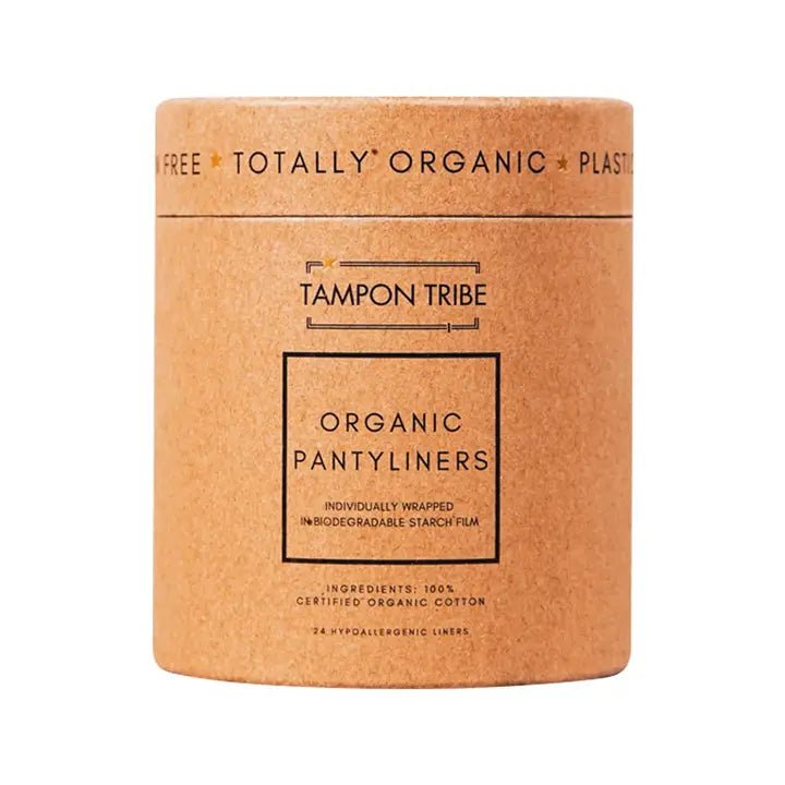Tampon Tribe Organic Pantyliners - 24 Ultrathin - Wholistic Nutrition - Hair, Skin & Body Care - Tampon Tribe