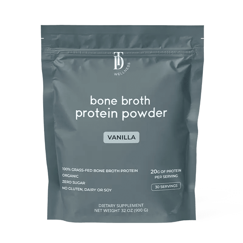 Taylor Dukes Wellness Bone Broth Protein - 30 serving bag - Wholistic Nutrition - Protein Powder & Collagen - Taylor Dukes Wellness