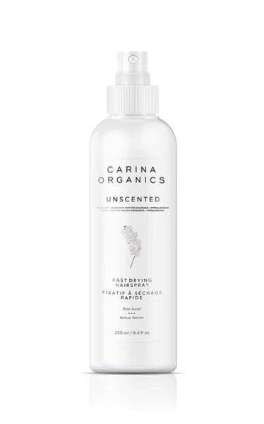 Unscented Fast Drying Hairspray - 8.4 fl oz - Wholistic Nutrition - Hair, Skin & Body Care - Carina Organics