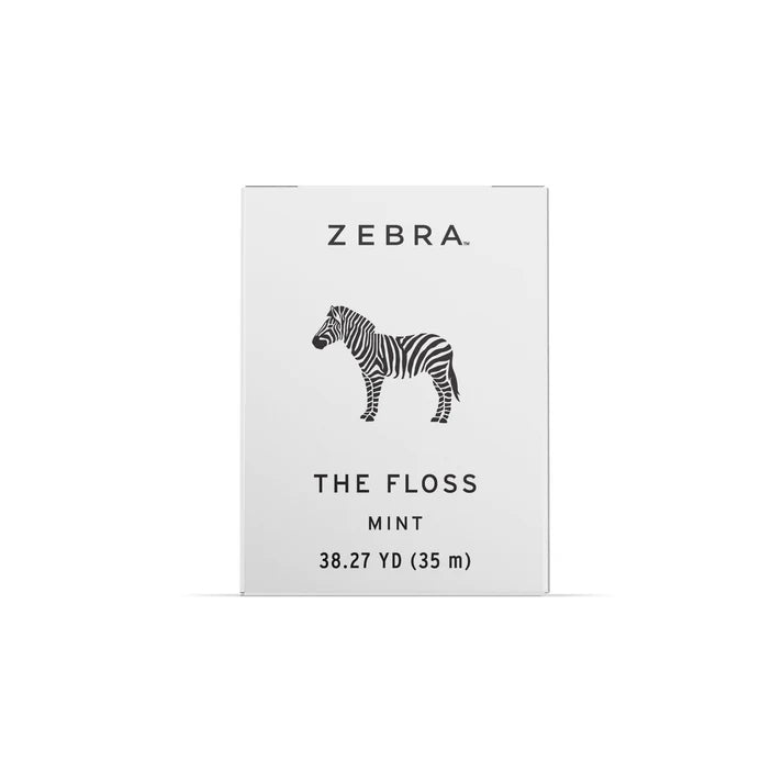 Zebra THE FLOSS - MINT - Wholistic Nutrition - Hair, Skin & Body Care - Zebra