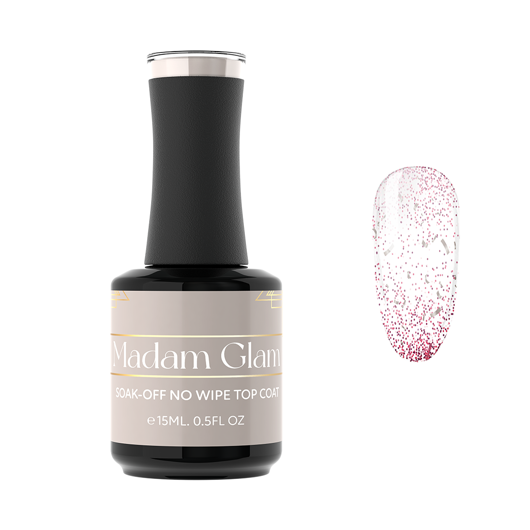 Madam Glam Icicle Kiss No Wipe Top Coat