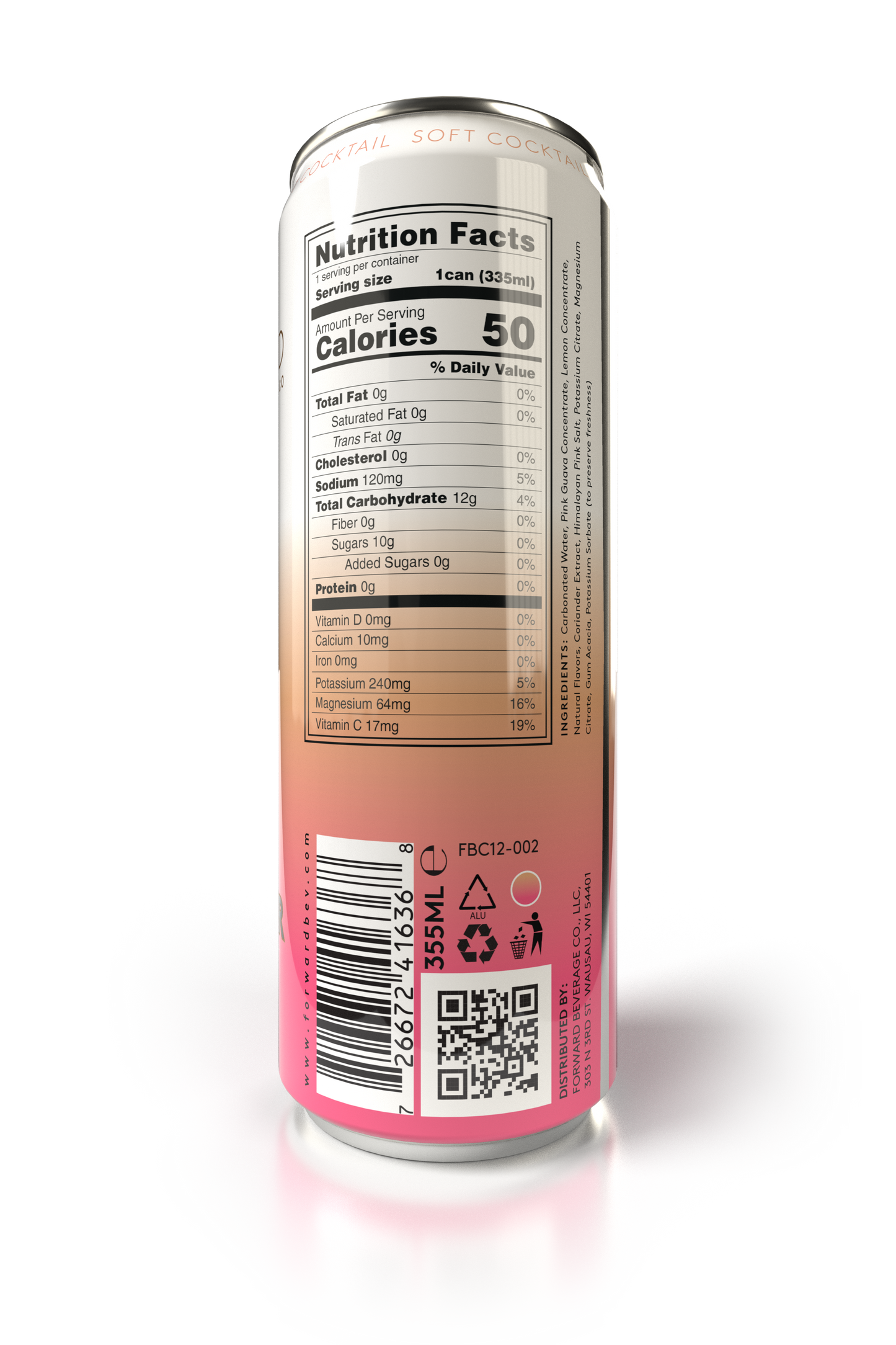 Forward Beverage Soft Cocktail - 12 oz. Can