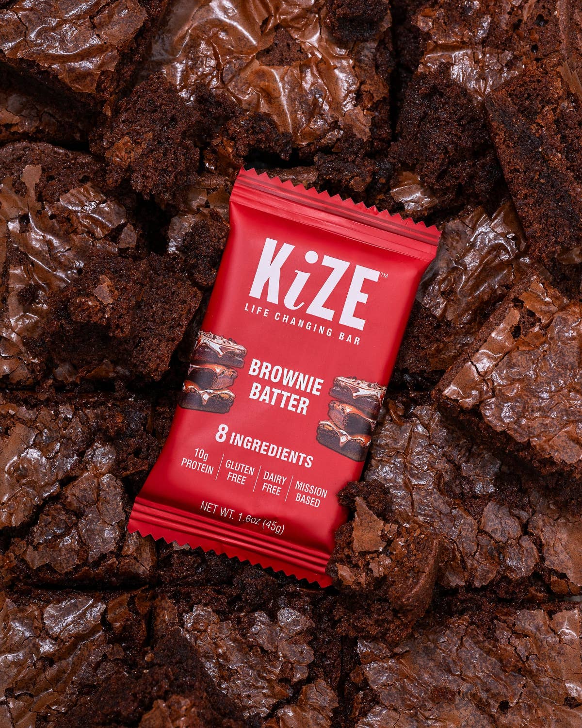 KiZE Brownie Batter - Individual bar