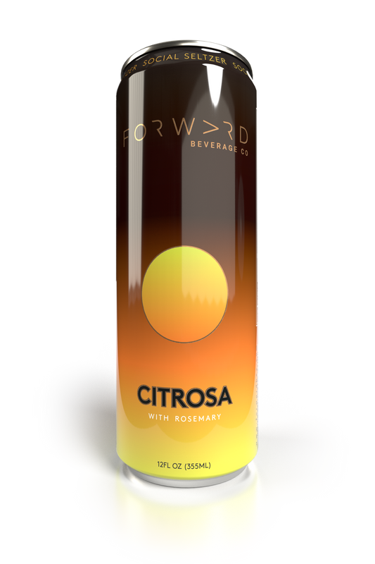 Forward Beverage 4-pack Citrosa Social Seltzer (2.5 MG THC, 7.5 MG CBD)