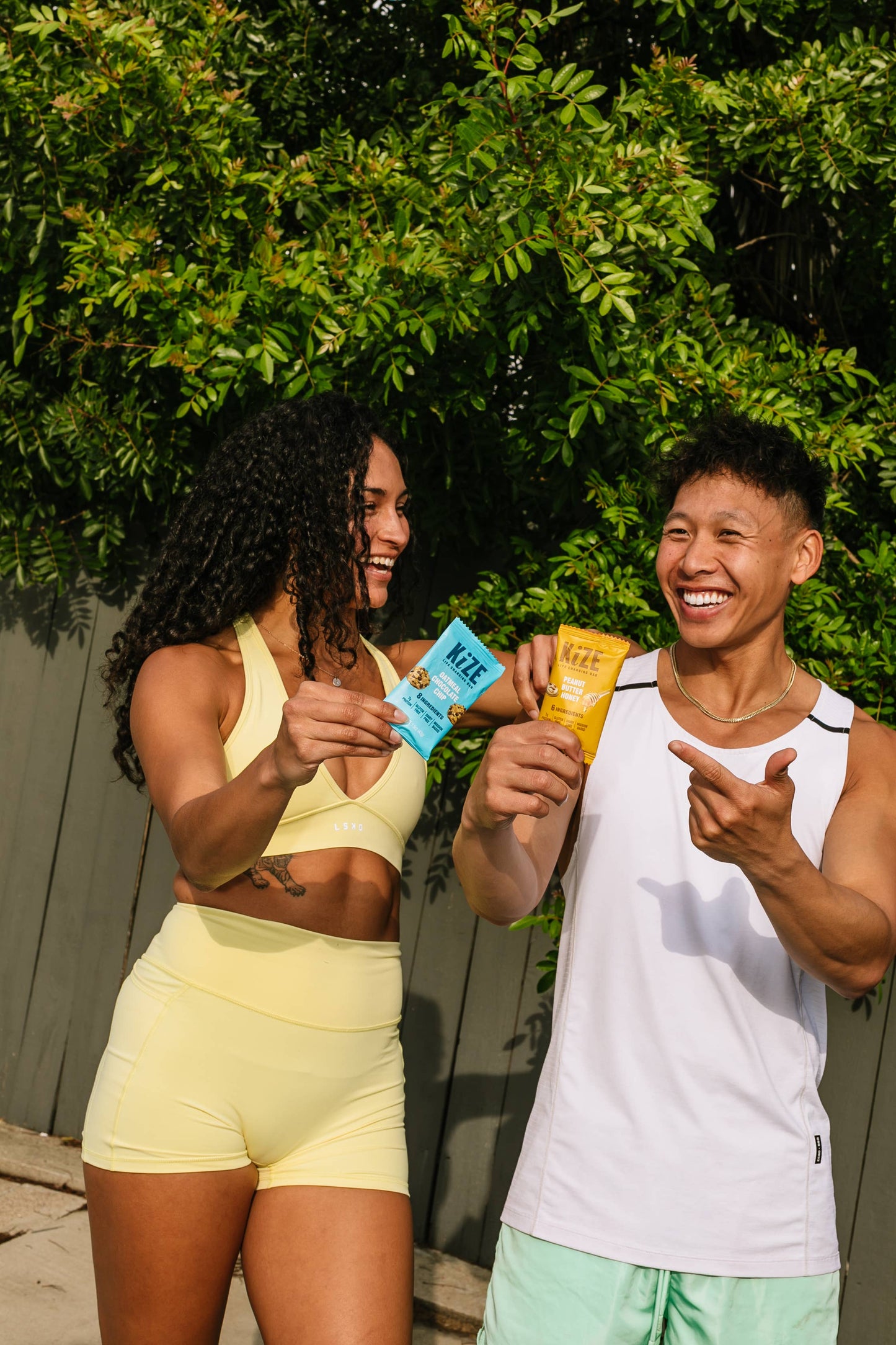 KiZE Peanut Butter Honey  - Individual bar