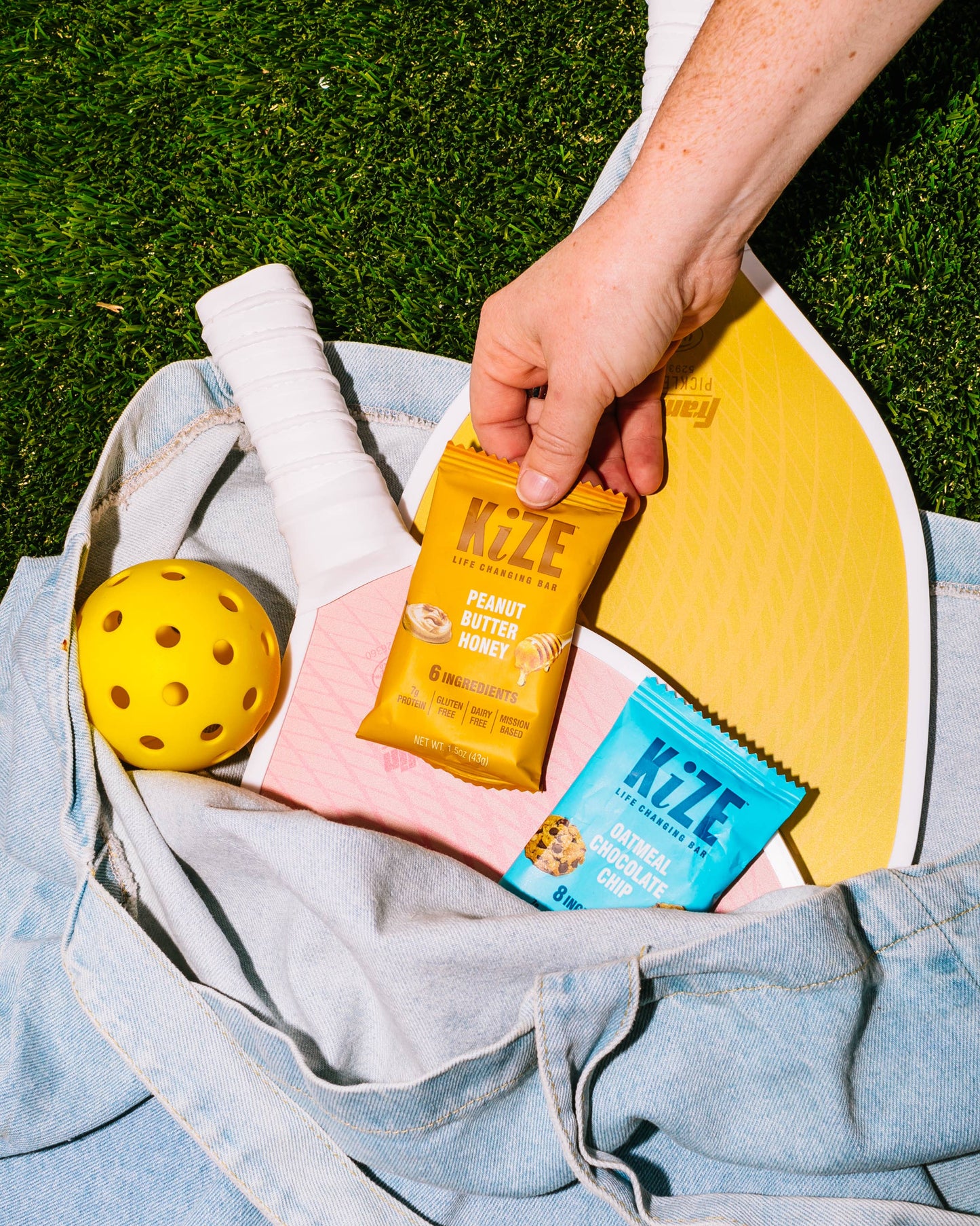 KiZE Peanut Butter Honey  - Individual bar
