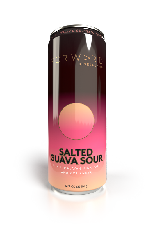 Forward Beverage 4-pack Salted Guava Social Seltzer (2.5 MG THC, 7.5 MG CBD)