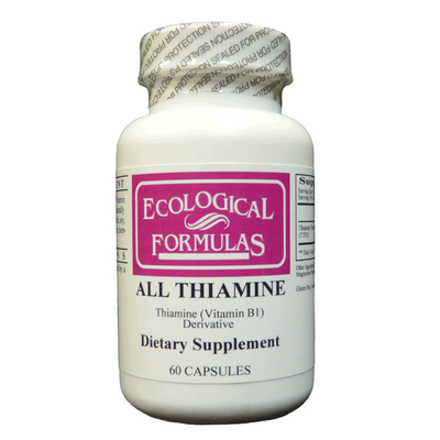 All Thiamine (fat soluble B1 - TTFD, 50 mg capsule) (250 capsules)